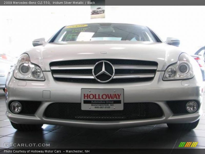 Iridium Silver Metallic / Black 2009 Mercedes-Benz CLS 550