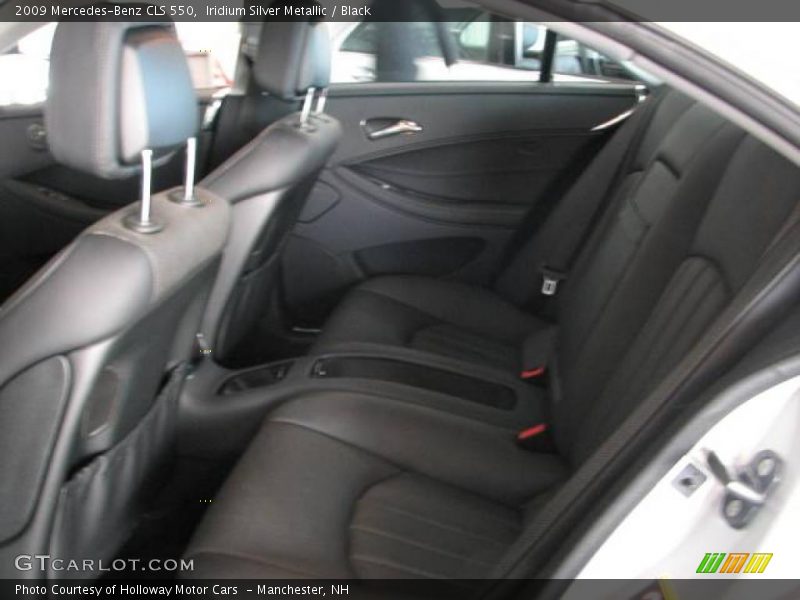 Iridium Silver Metallic / Black 2009 Mercedes-Benz CLS 550