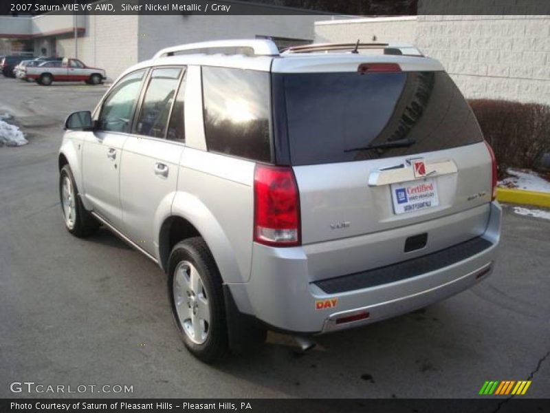 Silver Nickel Metallic / Gray 2007 Saturn VUE V6 AWD