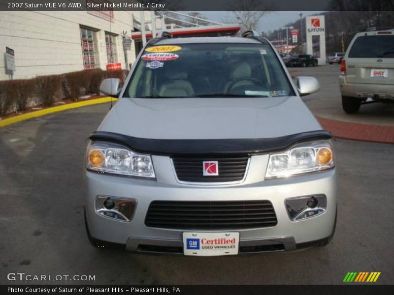 Silver Nickel Metallic / Gray 2007 Saturn VUE V6 AWD