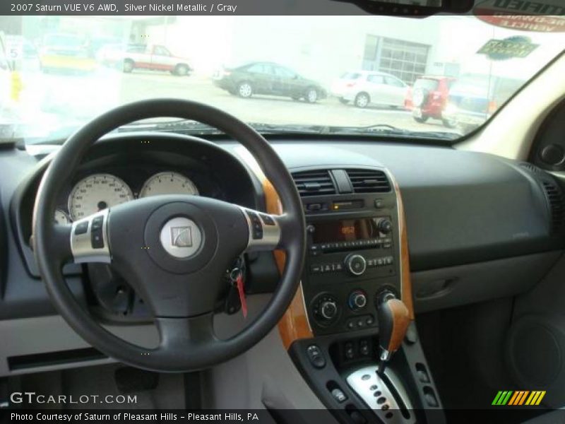 Silver Nickel Metallic / Gray 2007 Saturn VUE V6 AWD
