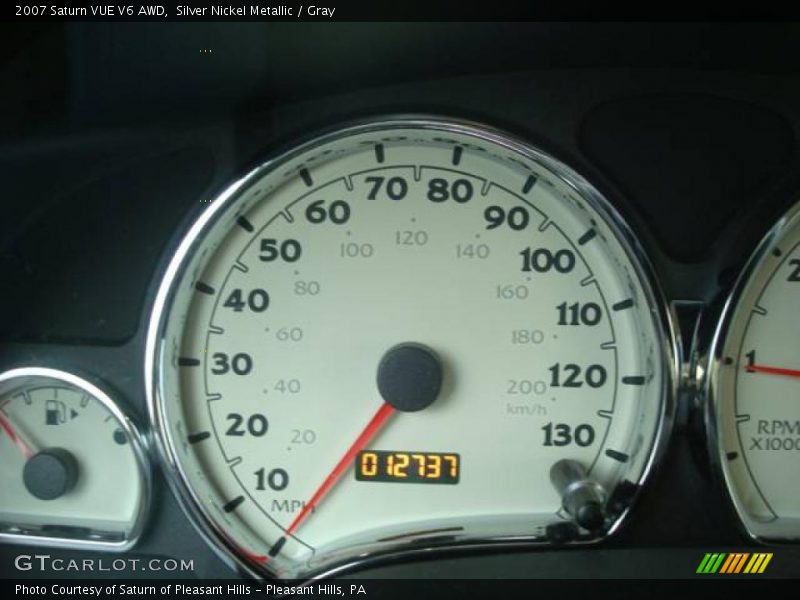Silver Nickel Metallic / Gray 2007 Saturn VUE V6 AWD