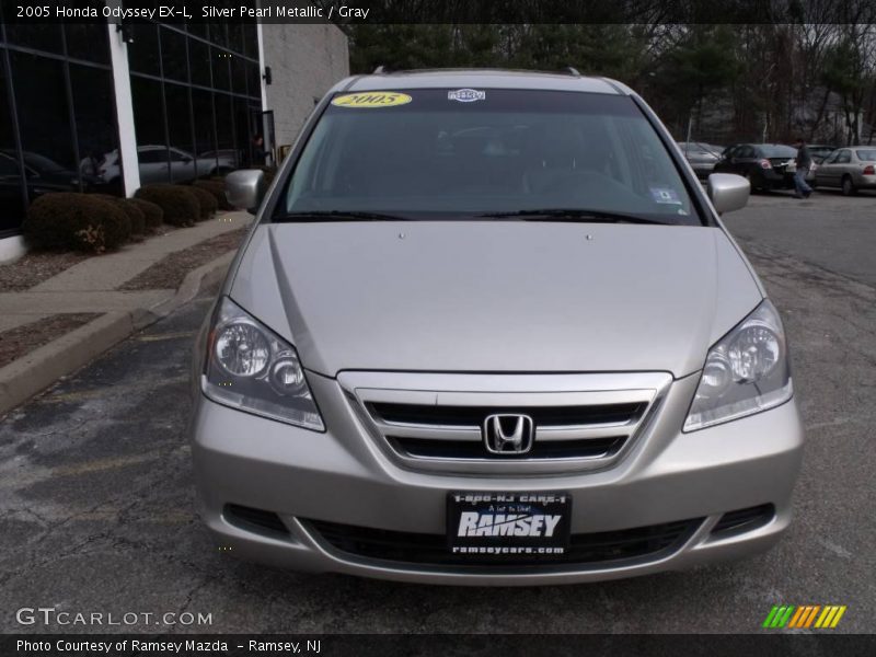 Silver Pearl Metallic / Gray 2005 Honda Odyssey EX-L