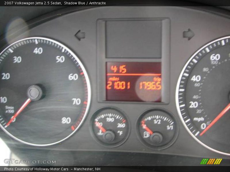 Shadow Blue / Anthracite 2007 Volkswagen Jetta 2.5 Sedan