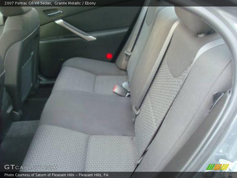 Granite Metallic / Ebony 2007 Pontiac G6 V6 Sedan