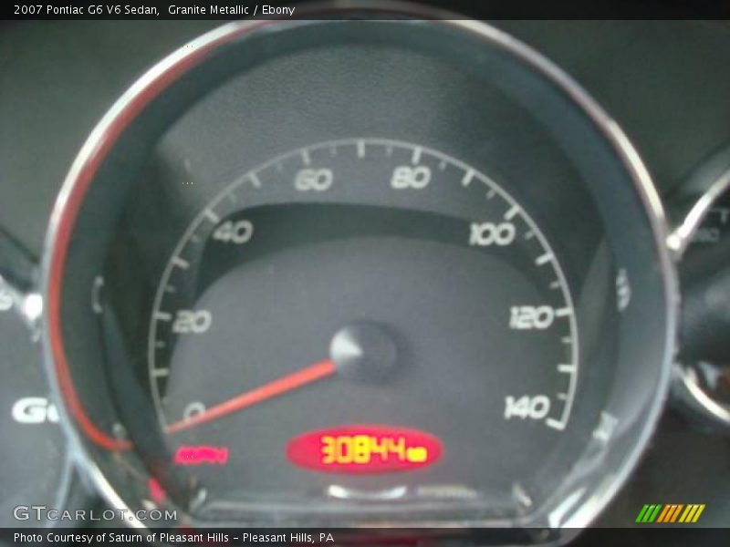 Granite Metallic / Ebony 2007 Pontiac G6 V6 Sedan