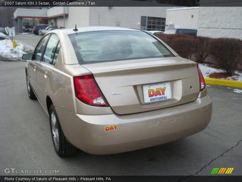 Golden Cashmere / Tan 2007 Saturn ION 3 Sedan