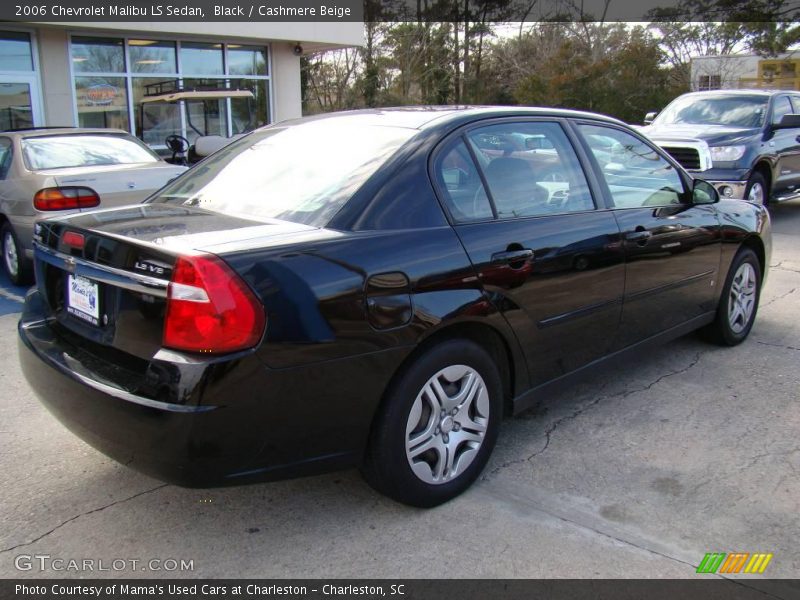 Black / Cashmere Beige 2006 Chevrolet Malibu LS Sedan