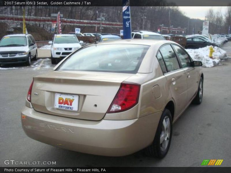 Golden Cashmere / Tan 2007 Saturn ION 3 Sedan