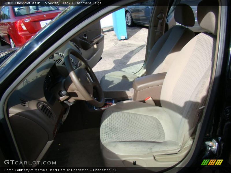 Black / Cashmere Beige 2006 Chevrolet Malibu LS Sedan