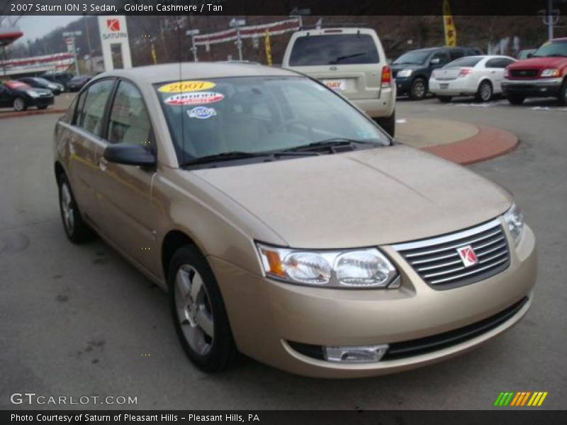 Golden Cashmere / Tan 2007 Saturn ION 3 Sedan