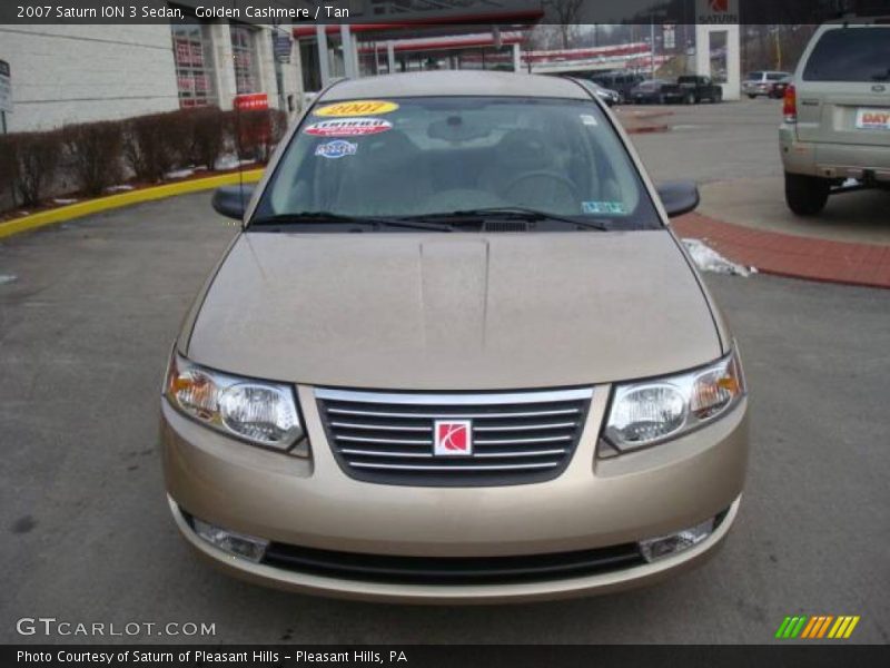 Golden Cashmere / Tan 2007 Saturn ION 3 Sedan