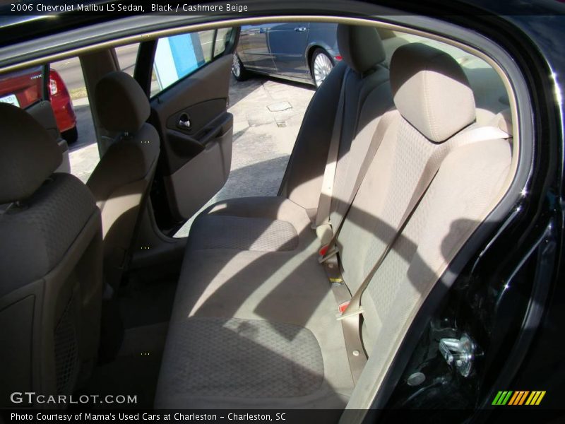 Black / Cashmere Beige 2006 Chevrolet Malibu LS Sedan
