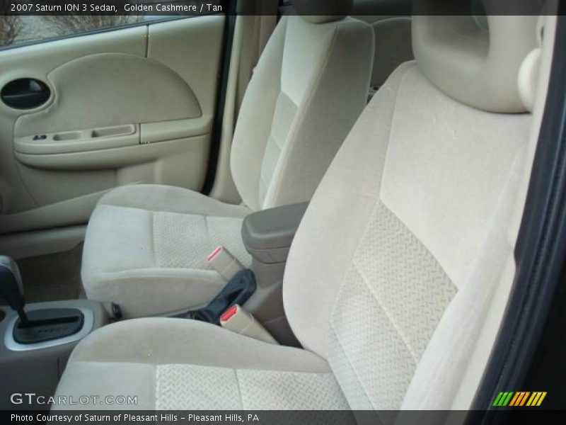 Golden Cashmere / Tan 2007 Saturn ION 3 Sedan