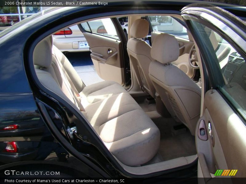 Black / Cashmere Beige 2006 Chevrolet Malibu LS Sedan