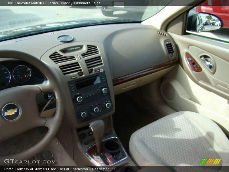 Black / Cashmere Beige 2006 Chevrolet Malibu LS Sedan