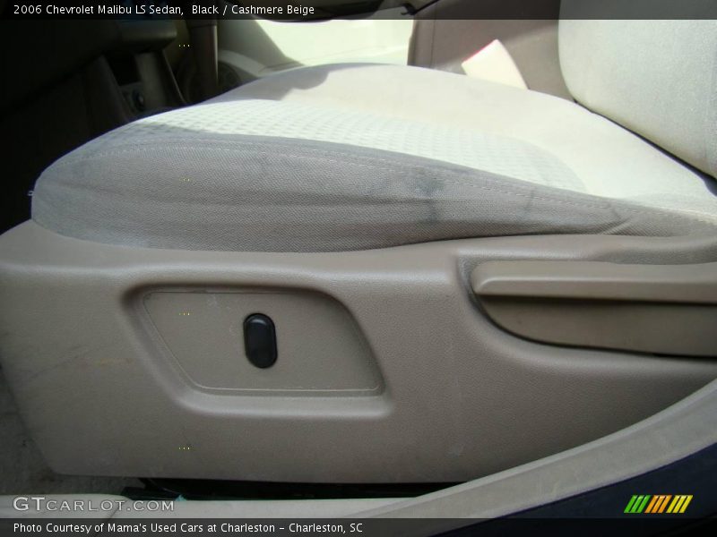 Black / Cashmere Beige 2006 Chevrolet Malibu LS Sedan