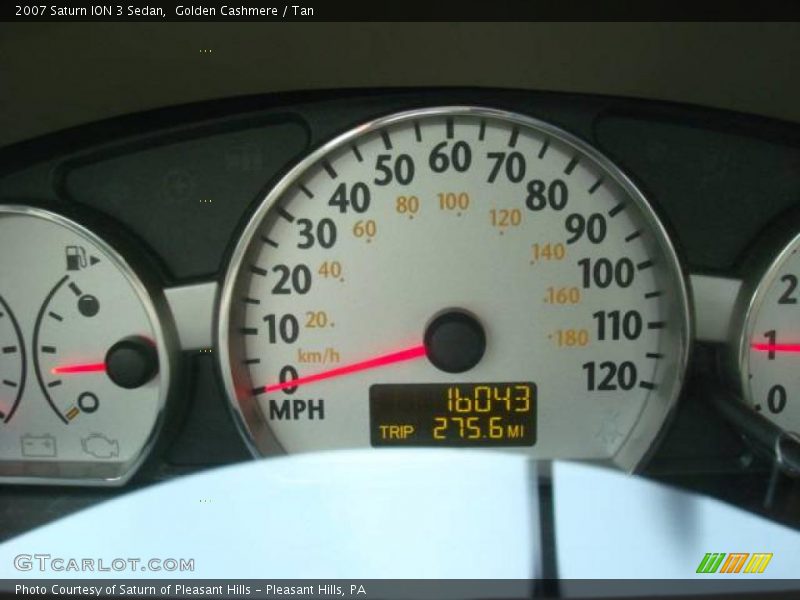 Golden Cashmere / Tan 2007 Saturn ION 3 Sedan