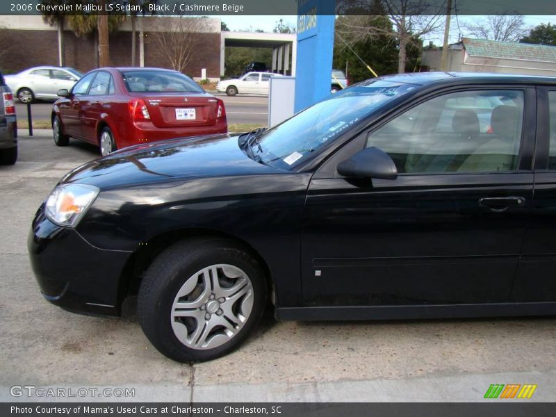 Black / Cashmere Beige 2006 Chevrolet Malibu LS Sedan