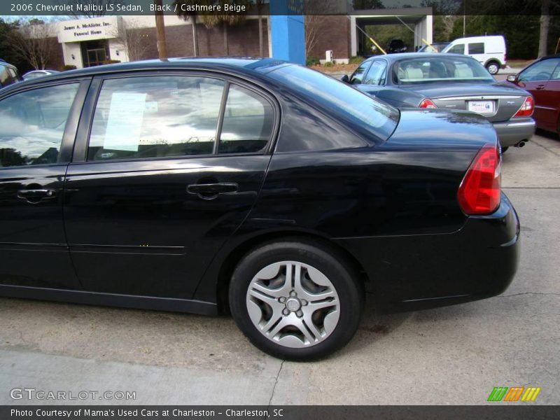 Black / Cashmere Beige 2006 Chevrolet Malibu LS Sedan