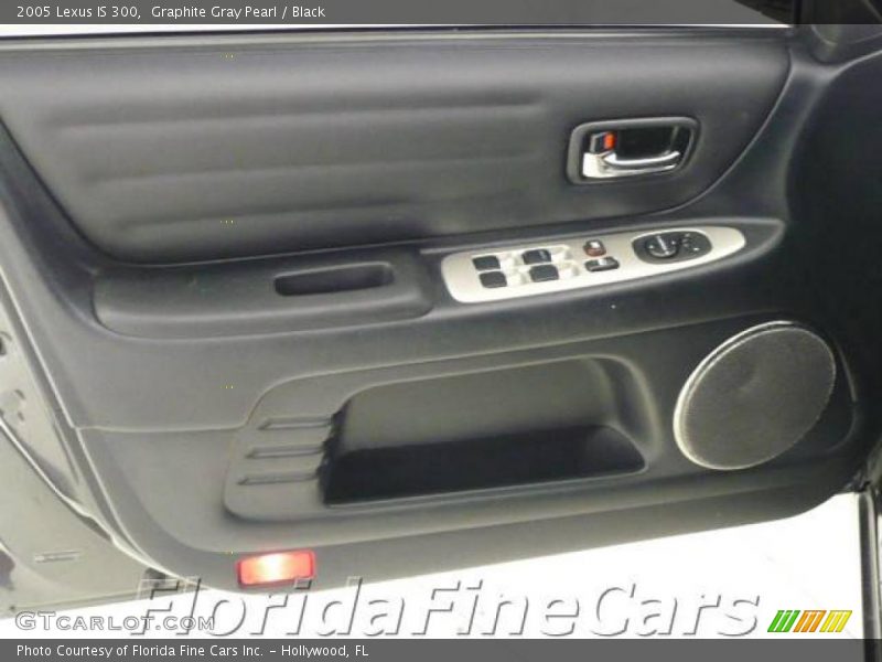 Graphite Gray Pearl / Black 2005 Lexus IS 300