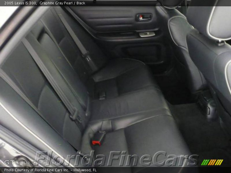 Graphite Gray Pearl / Black 2005 Lexus IS 300