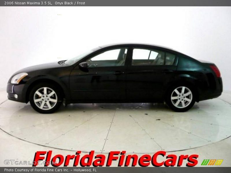 Onyx Black / Frost 2006 Nissan Maxima 3.5 SL