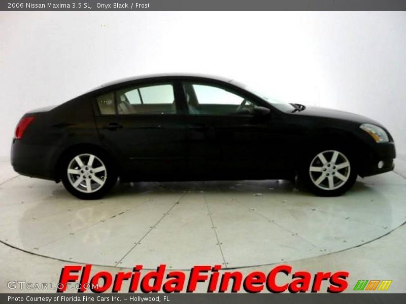 Onyx Black / Frost 2006 Nissan Maxima 3.5 SL