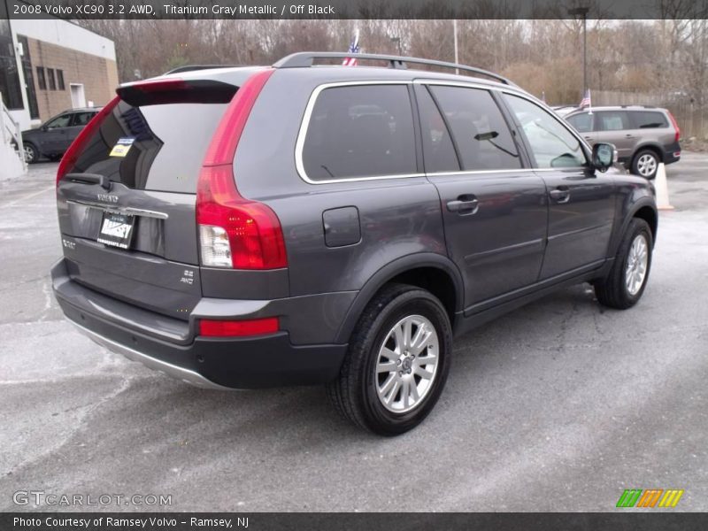 Titanium Gray Metallic / Off Black 2008 Volvo XC90 3.2 AWD