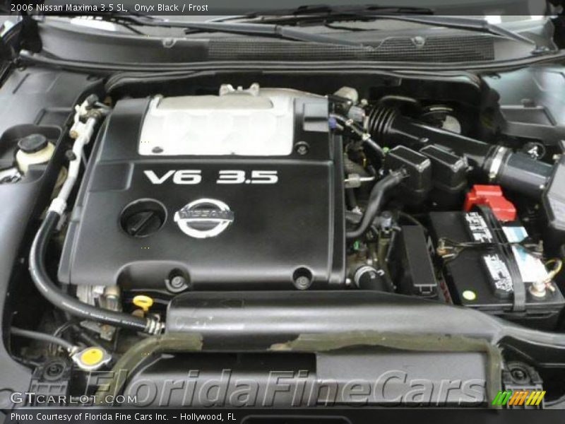 Onyx Black / Frost 2006 Nissan Maxima 3.5 SL