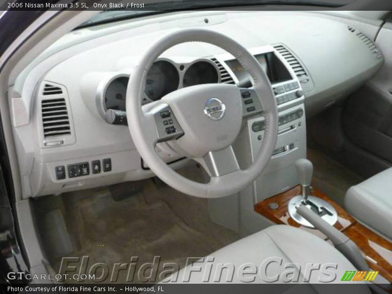 Onyx Black / Frost 2006 Nissan Maxima 3.5 SL