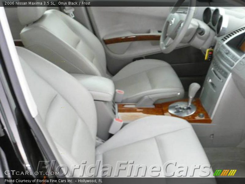 Onyx Black / Frost 2006 Nissan Maxima 3.5 SL