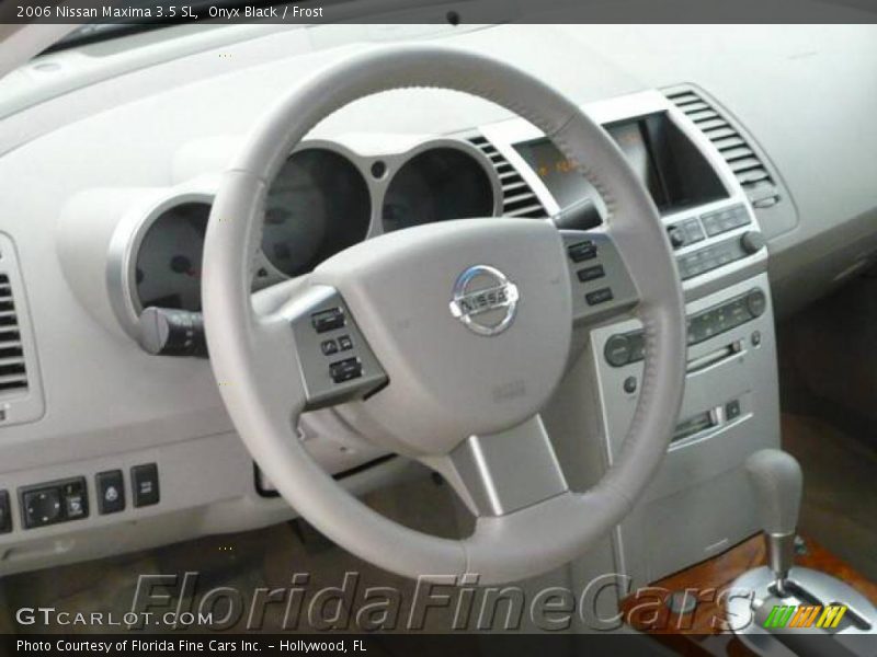 Onyx Black / Frost 2006 Nissan Maxima 3.5 SL
