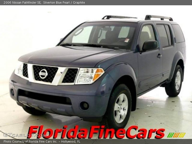 Silverton Blue Pearl / Graphite 2006 Nissan Pathfinder SE