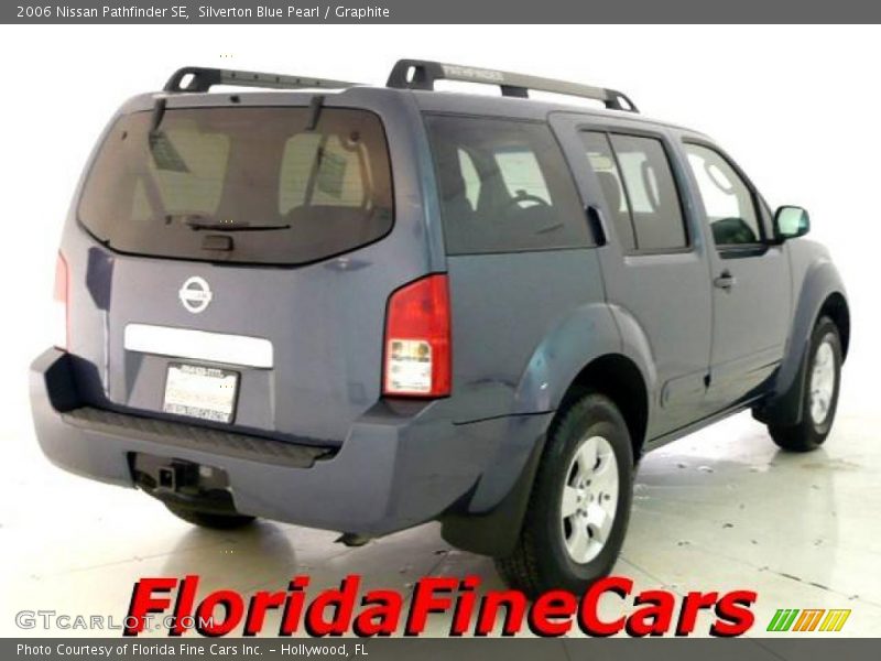 Silverton Blue Pearl / Graphite 2006 Nissan Pathfinder SE