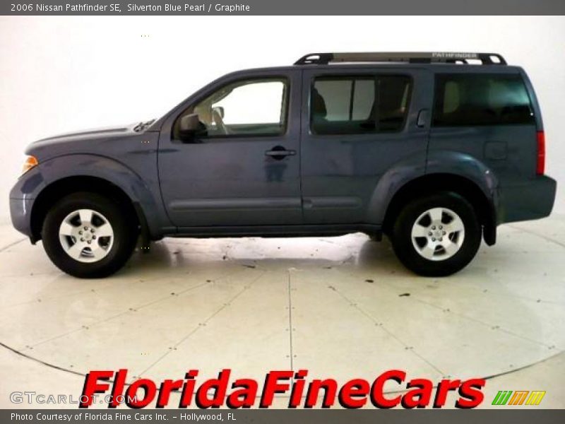 Silverton Blue Pearl / Graphite 2006 Nissan Pathfinder SE