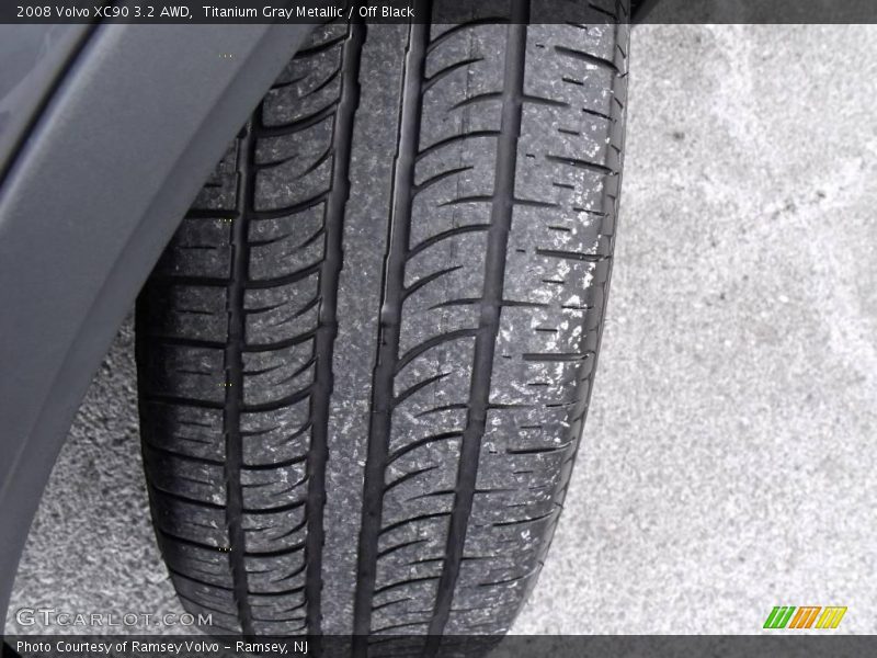 Titanium Gray Metallic / Off Black 2008 Volvo XC90 3.2 AWD