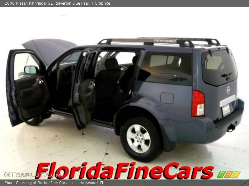 Silverton Blue Pearl / Graphite 2006 Nissan Pathfinder SE
