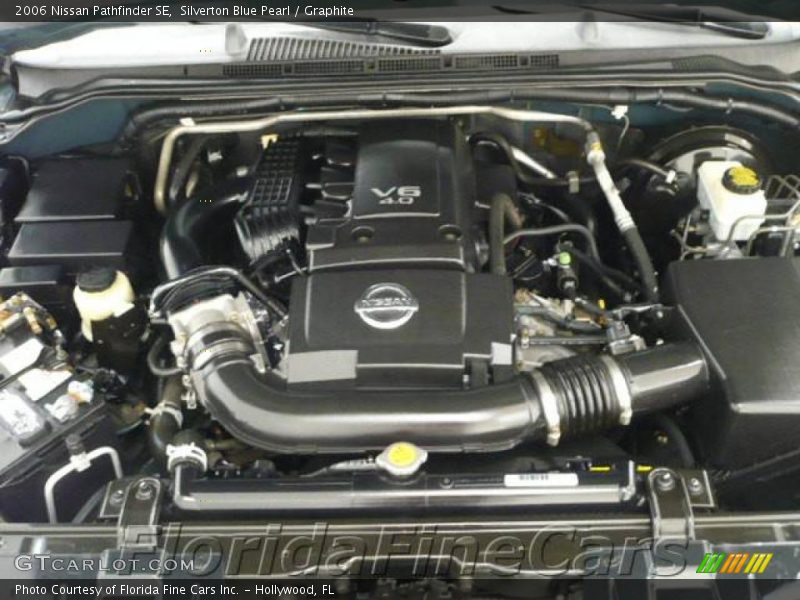 Silverton Blue Pearl / Graphite 2006 Nissan Pathfinder SE