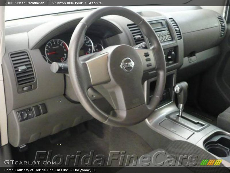 Silverton Blue Pearl / Graphite 2006 Nissan Pathfinder SE
