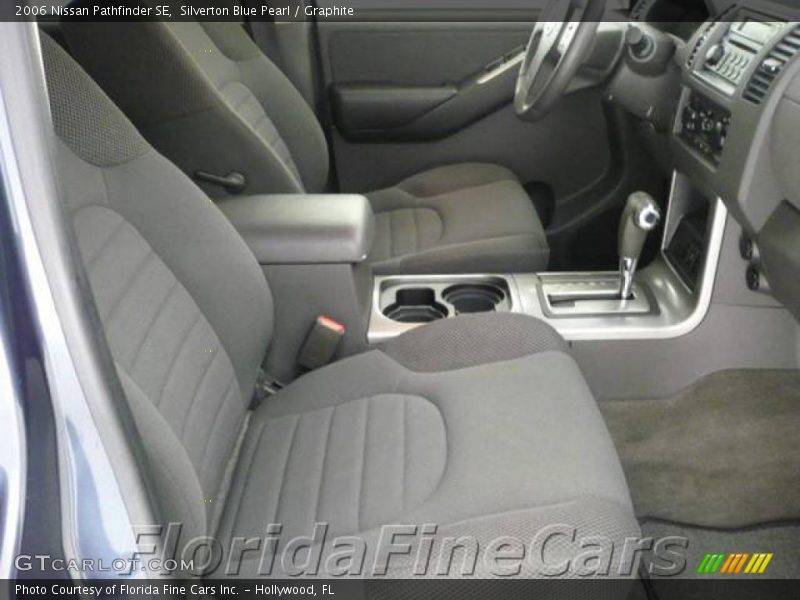 Silverton Blue Pearl / Graphite 2006 Nissan Pathfinder SE