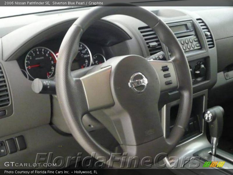 Silverton Blue Pearl / Graphite 2006 Nissan Pathfinder SE