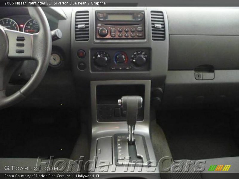Silverton Blue Pearl / Graphite 2006 Nissan Pathfinder SE