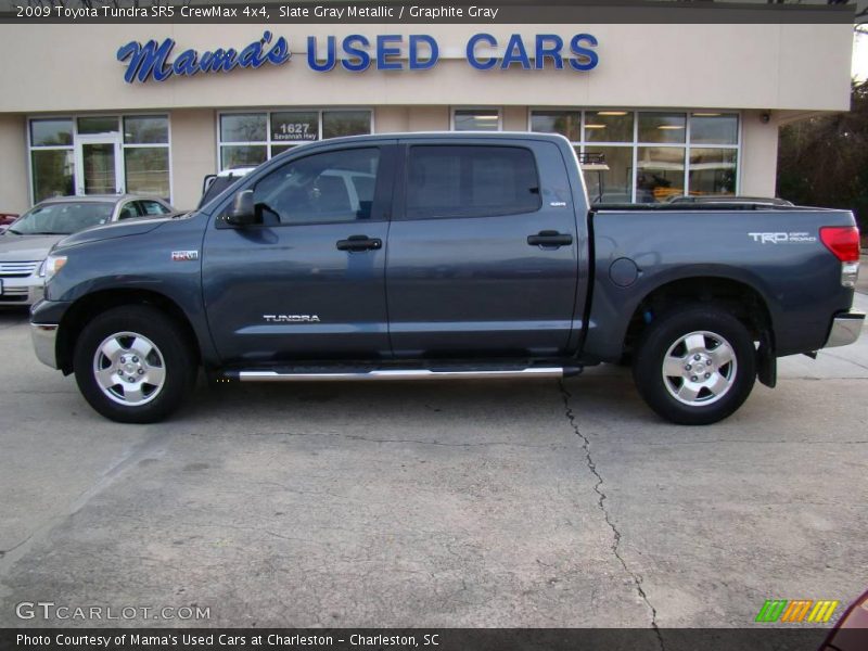 Slate Gray Metallic / Graphite Gray 2009 Toyota Tundra SR5 CrewMax 4x4