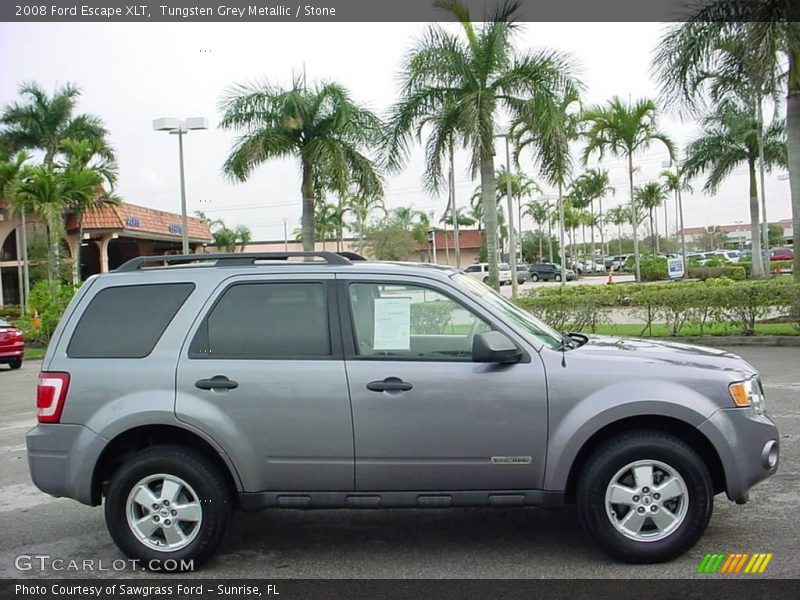 Tungsten Grey Metallic / Stone 2008 Ford Escape XLT