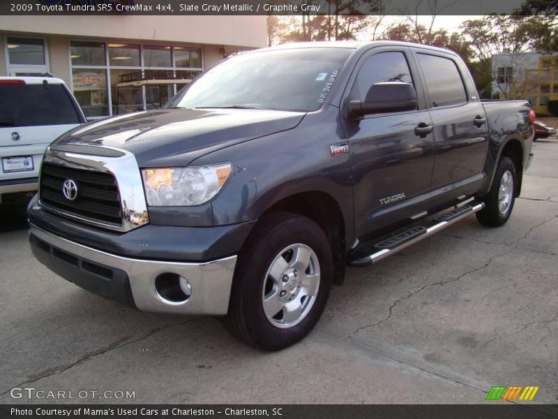 Slate Gray Metallic / Graphite Gray 2009 Toyota Tundra SR5 CrewMax 4x4