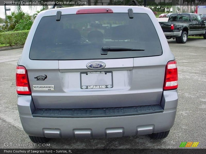 Tungsten Grey Metallic / Stone 2008 Ford Escape XLT