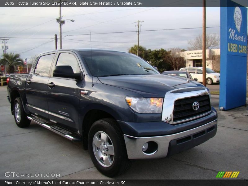 Slate Gray Metallic / Graphite Gray 2009 Toyota Tundra SR5 CrewMax 4x4