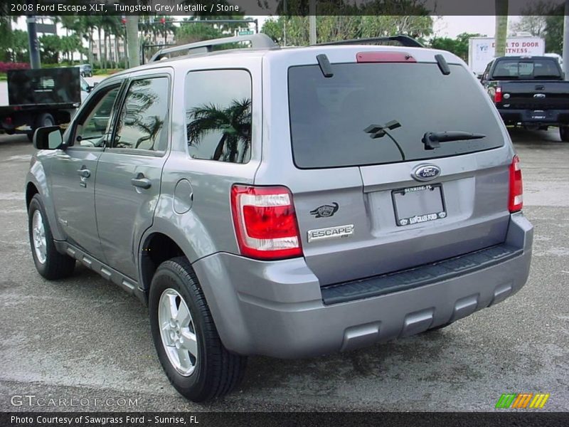 Tungsten Grey Metallic / Stone 2008 Ford Escape XLT