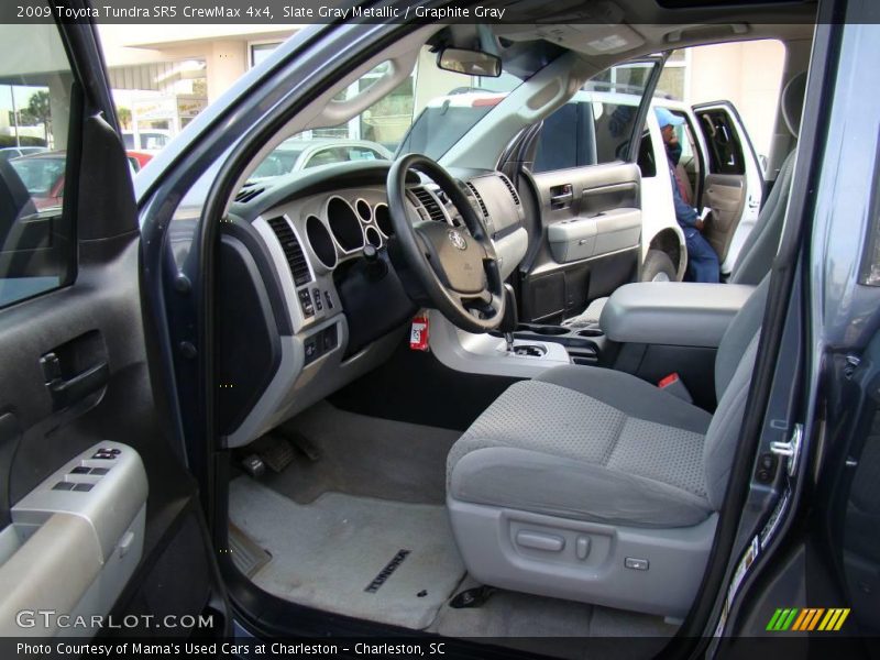 Slate Gray Metallic / Graphite Gray 2009 Toyota Tundra SR5 CrewMax 4x4